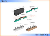 Aluminium Copper Crane Conductor Bar Large Power Available Easy Installation